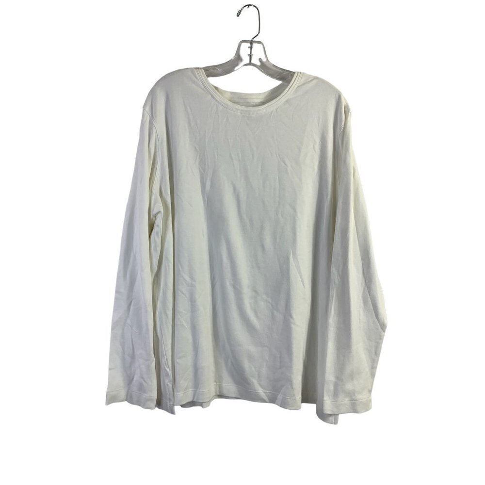 Westbound Women White Long Sleeve Top